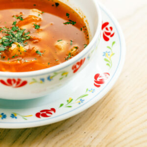 TOMATENGROENTESOEP